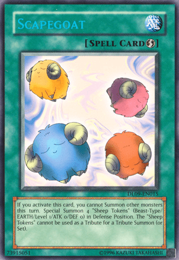 Scapegoat (Blue) [DL09-EN015] Rare - POKÉ JEUX