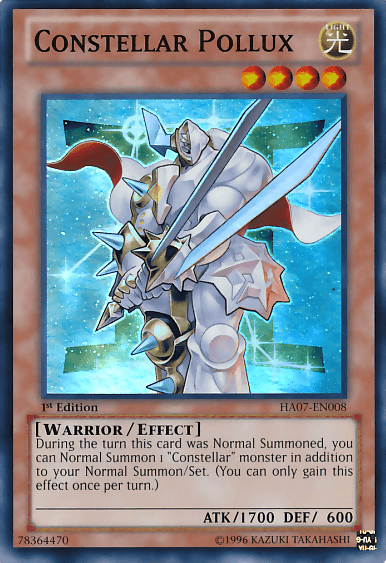 Constellar Pollux [HA07-EN008] Super Rare - POKÉ JEUX