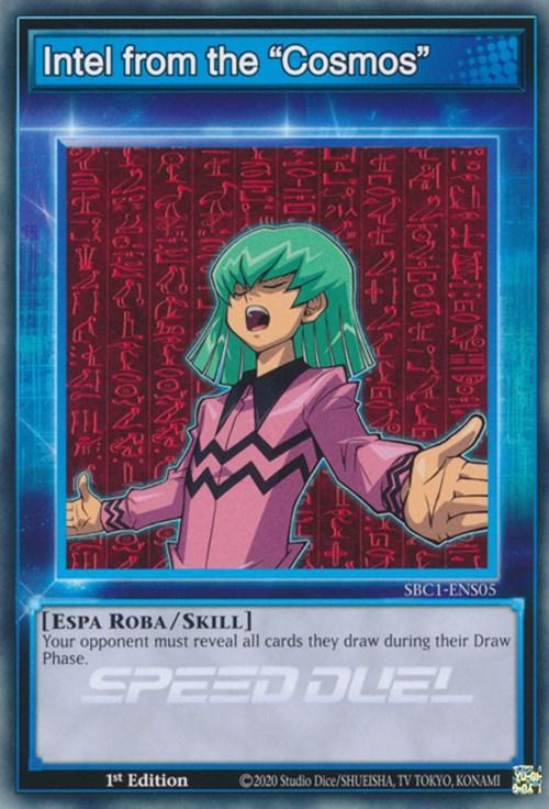 Intel from the "Cosmos" [SBC1-ENS05] Common - POKÉ JEUX