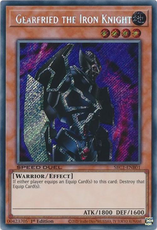 Gearfried the Iron Knight [SBC1-ENB01] Secret Rare - POKÉ JEUX