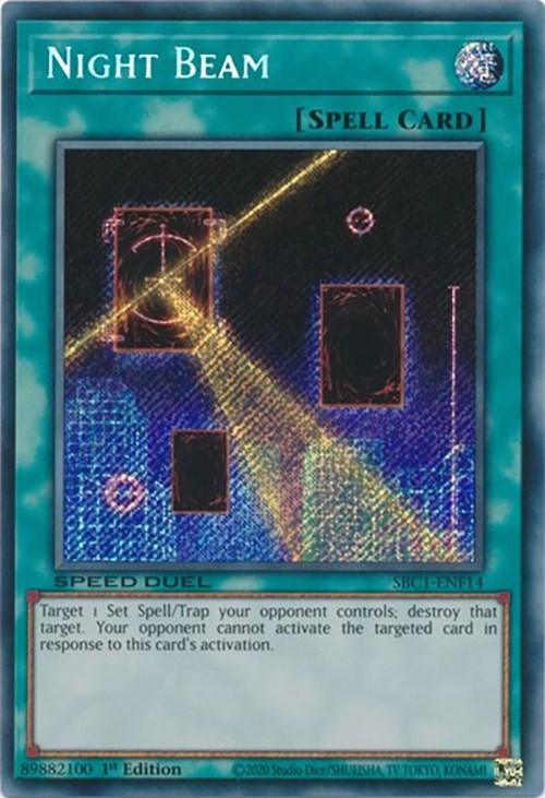 Night Beam [SBC1-ENF14] Secret Rare - POKÉ JEUX