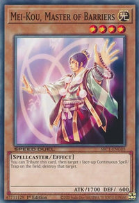 Mei-Kou, Master of Barriers [SBC1-ENG05] Common - POKÉ JEUX