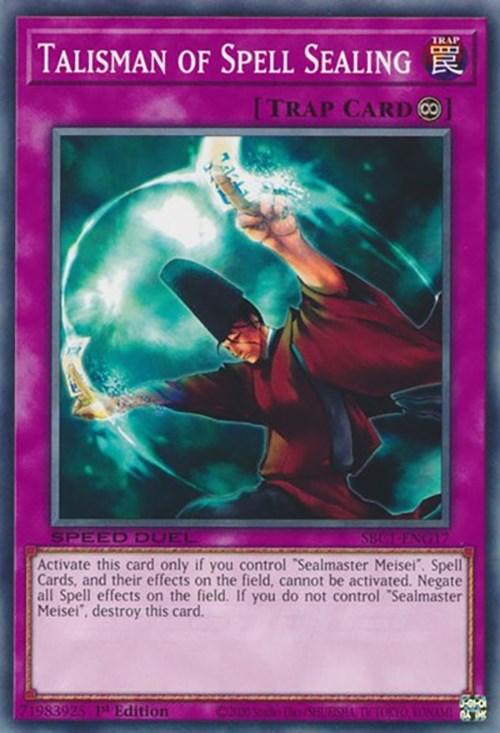 Talisman of Spell Sealing [SBC1-ENG17] Common - POKÉ JEUX
