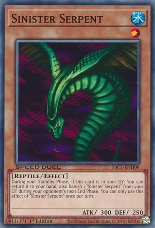 Sinister Serpent [SBC1-ENH09] Common - POKÉ JEUX