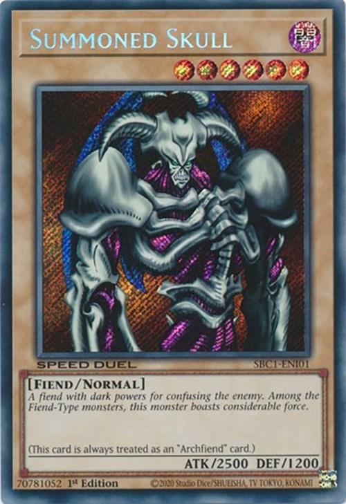 Summoned Skull [SBC1-ENI01] Secret Rare - POKÉ JEUX