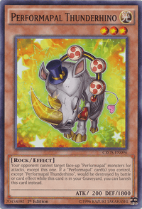 Performapal Thunderhino [CROS-EN096] Common - POKÉ JEUX