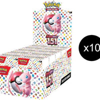 Scarlet & Violet: 151 - Sealed Booster Bundle Display (10 booster bundle)