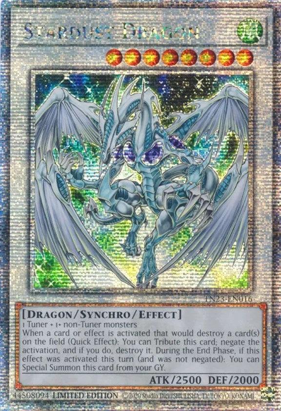 Stardust Dragon [TN23-EN016] Quarter Century Secret Rare - POKÉ JEUX