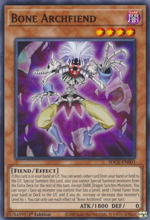 Bone Archfiend [SDCK-EN003] Common - POKÉ JEUX