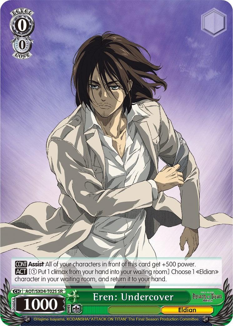 Eren: Undercover (Foil) [Attack On Titan: Final Season] - POKÉ JEUX