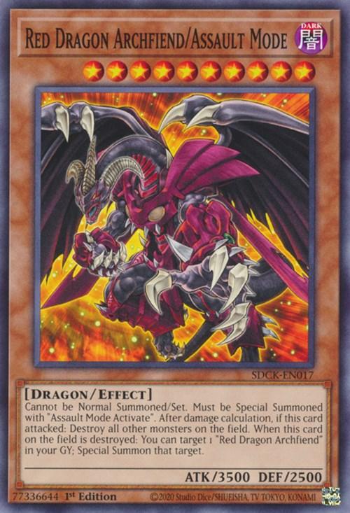 Red Dragon Archfiend/Assault Mode [SDCK-EN017] Common - POKÉ JEUX