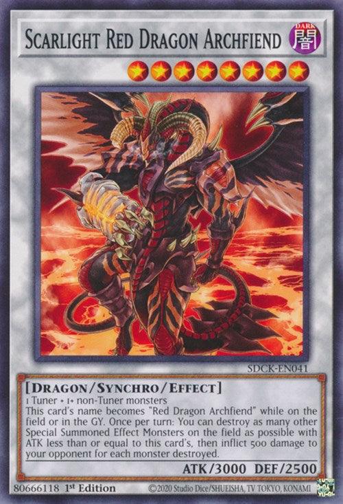 Scarlight Red Dragon Archfiend [SDCK-EN041] Common - POKÉ JEUX