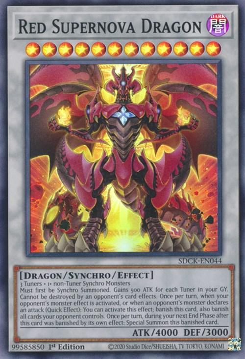 Red Supernova Dragon [SDCK-EN044] Super Rare - POKÉ JEUX