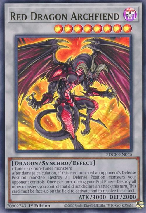 Red Dragon Archfiend [SDCK-EN045] Ultra Rare - POKÉ JEUX