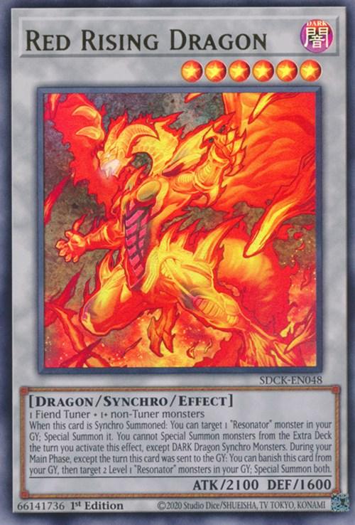 Red Rising Dragon [SDCK-EN048] Ultra Rare - POKÉ JEUX