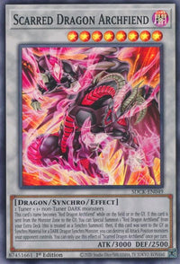 Scarred Dragon Archfiend [SDCK-EN049] Super Rare - POKÉ JEUX
