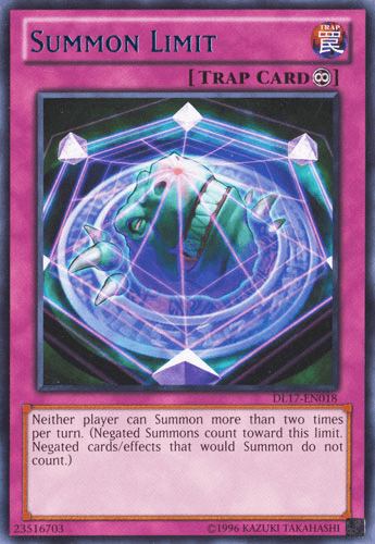 Summon Limit (Blue) [DL17-EN018] Rare - POKÉ JEUX