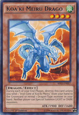 Koa'ki Meiru Drago [BP03-EN057] Rare - POKÉ JEUX