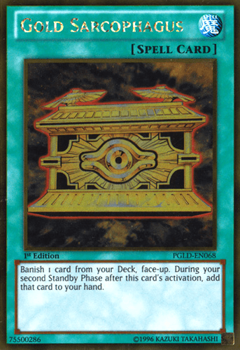 Gold Sarcophagus [PGLD-EN068] Gold Rare - POKÉ JEUX