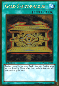 Gold Sarcophagus [PGLD-EN068] Gold Rare - POKÉ JEUX