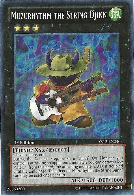 Muzurhythm the String Djinn [YS12-EN040] Super Rare - POKÉ JEUX