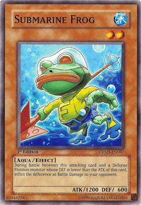 Submarine Frog [CRMS-EN087] Common - POKÉ JEUX