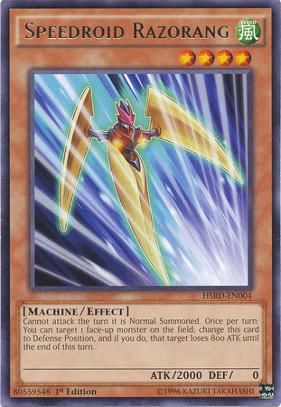 Speedroid Razorang [HSRD-EN004] Rare - POKÉ JEUX