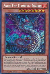 Snake-Eyes Flamberge Dragon [AGOV-EN010] Secret Rare - POKÉ JEUX