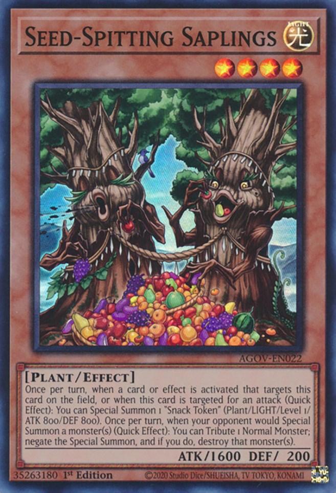 Seed-Spitting Saplings [AGOV-EN022] Super Rare - POKÉ JEUX