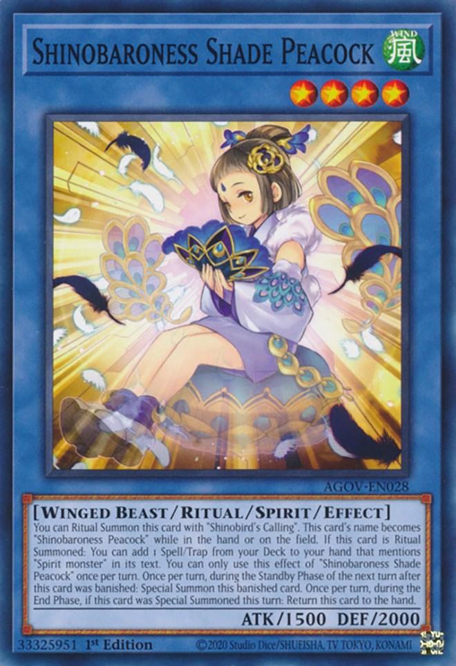 Shinobaroness Shade Peacock [AGOV-EN028] Common - POKÉ JEUX