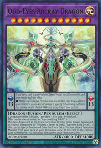Odd-Eyes Arcray Dragon [AGOV-EN030] Ultra Rare - POKÉ JEUX