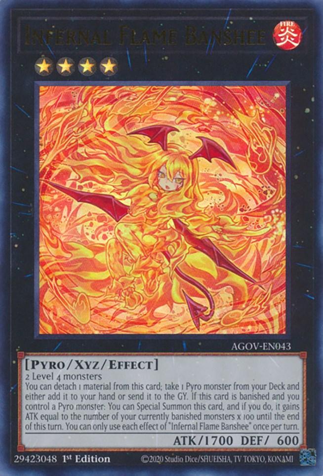 Infernal Flame Banshee [AGOV-EN043] Ultra Rare - POKÉ JEUX