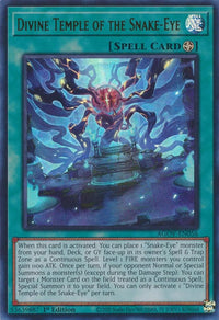 Divine Temple of the Snake-Eye [AGOV-EN056] Ultra Rare - POKÉ JEUX