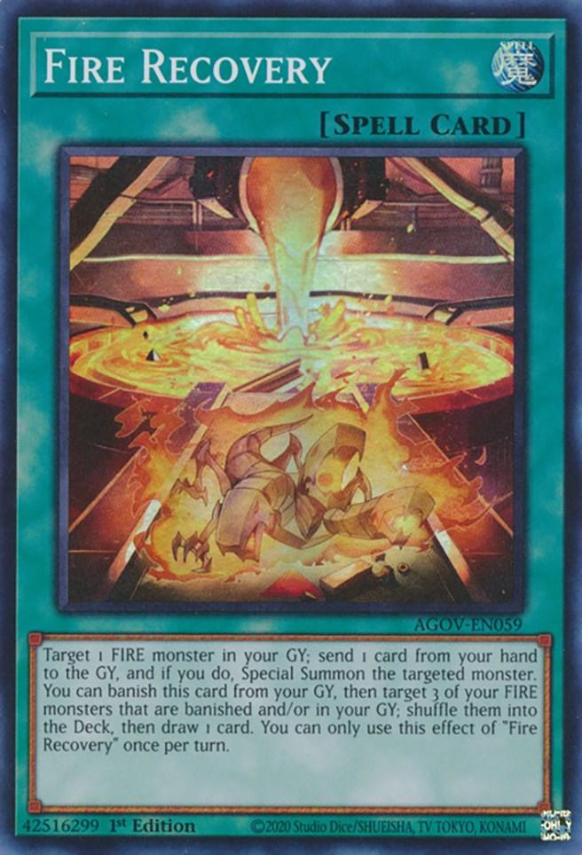 Fire Recovery [AGOV-EN059] Super Rare - POKÉ JEUX