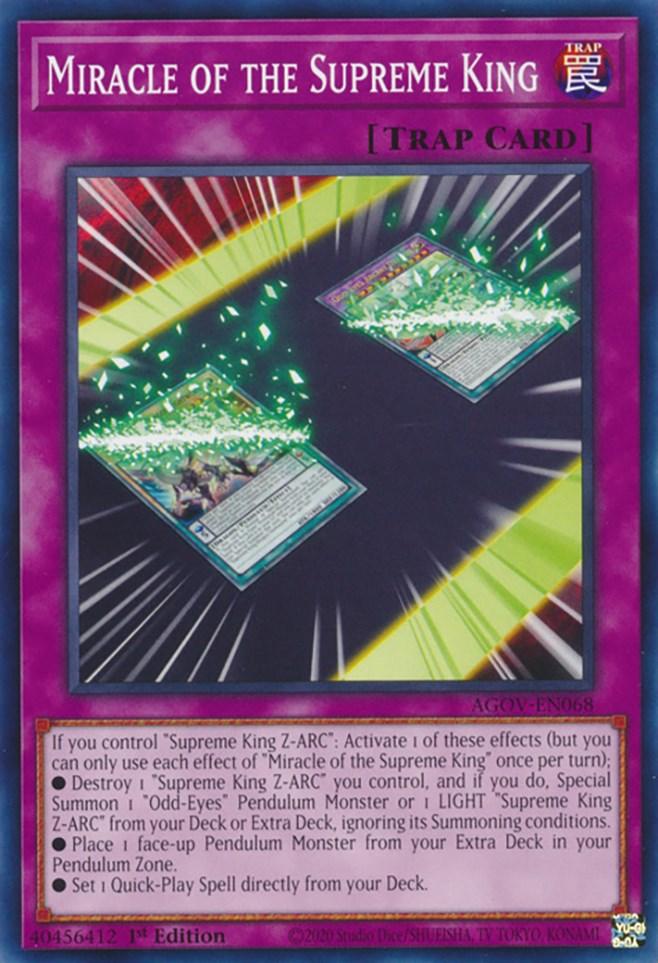 Miracle of the Supreme King [AGOV-EN068] Common - POKÉ JEUX
