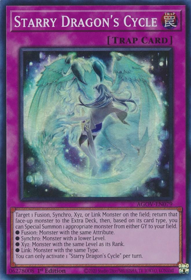 Starry Dragon's Cycle [AGOV-EN079] Super Rare - POKÉ JEUX