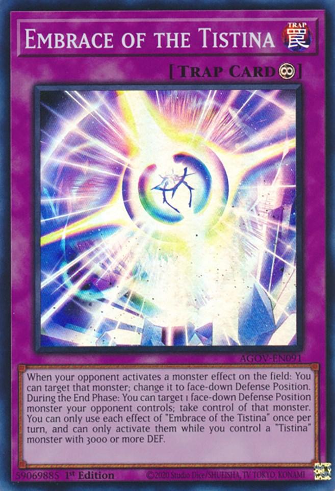 Embrace of the Tistina [AGOV-EN091] Super Rare - POKÉ JEUX