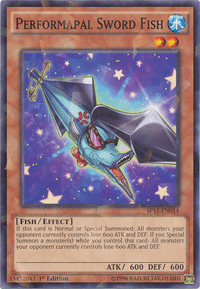 Performapal Sword Fish [SP15-EN014] Shatterfoil Rare - POKÉ JEUX