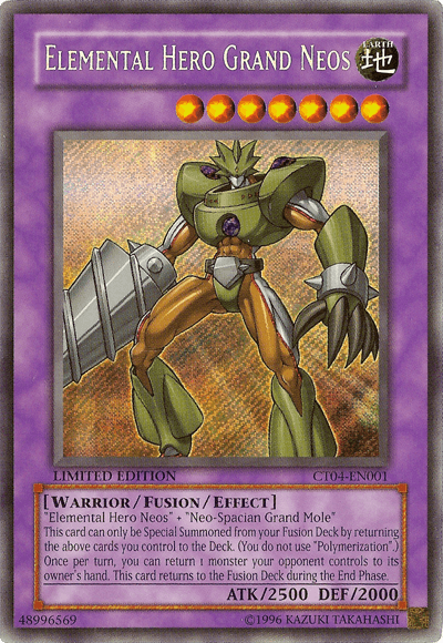 Elemental Hero Grand Neos [CT04-EN001] Secret Rare - POKÉ JEUX