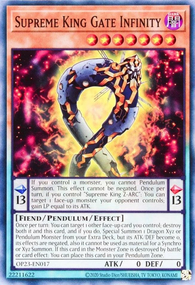 Supreme King Gate Infinity [OP23-EN017] Common - POKÉ JEUX