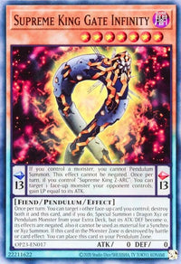 Supreme King Gate Infinity [OP23-EN017] Common - POKÉ JEUX