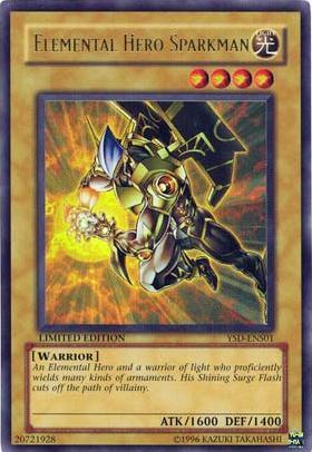 Elemental HERO Sparkman [YSD-ENS01] Ultra Rare - POKÉ JEUX