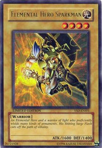 Elemental HERO Sparkman [YSD-ENS01] Ultra Rare - POKÉ JEUX