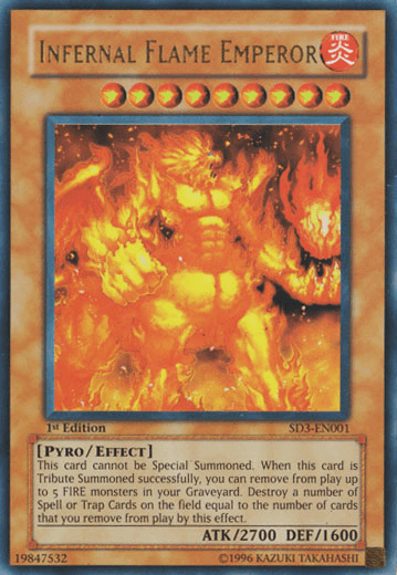 Infernal Flame Emperor [SD3-EN001] Ultra Rare - POKÉ JEUX