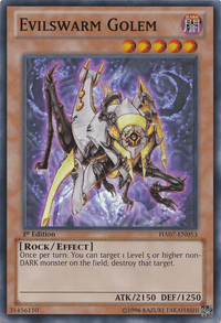 Evilswarm Golem [HA07-EN053] Super Rare - POKÉ JEUX