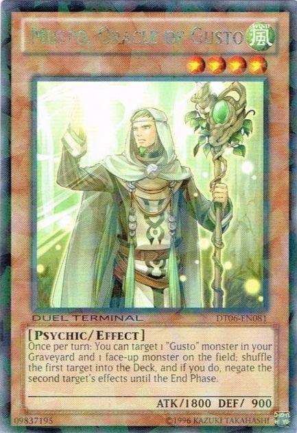 Musto, Oracle of Gusto [DT06-EN081] Rare - POKÉ JEUX