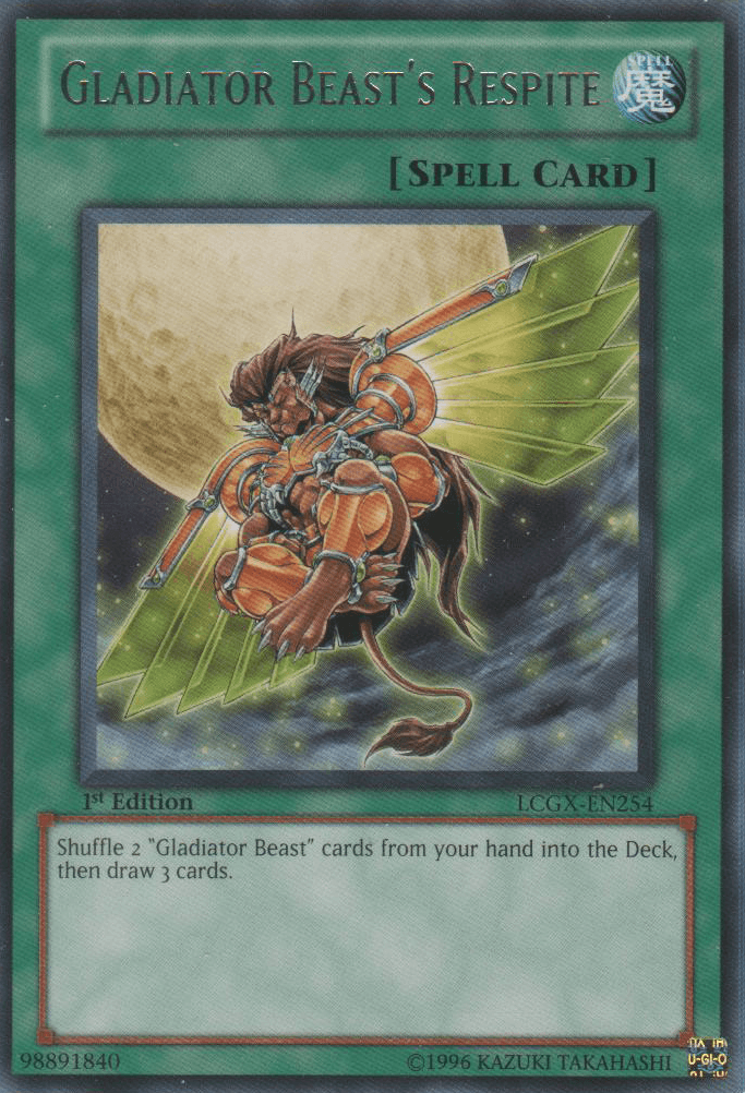 Gladiator Beast's Respite [LCGX-EN254] Rare - POKÉ JEUX