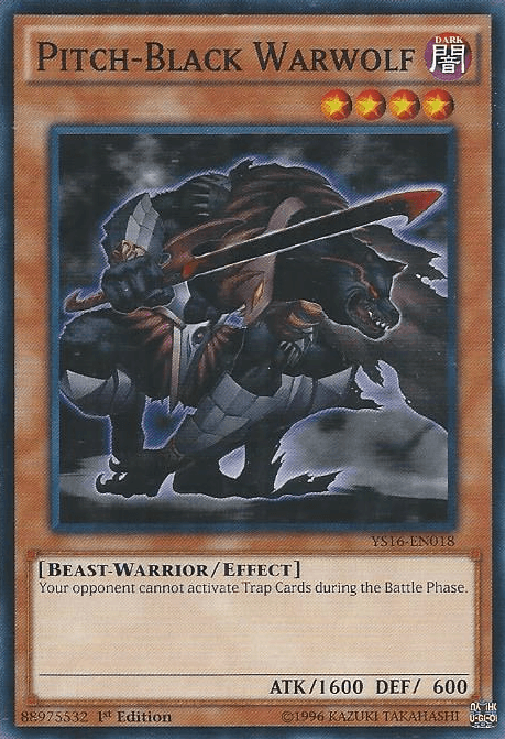 Pitch-Black Warwolf [YS16-EN018] Common - POKÉ JEUX