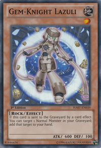 Gem-Knight Lazuli [HA07-EN039] Super Rare - POKÉ JEUX