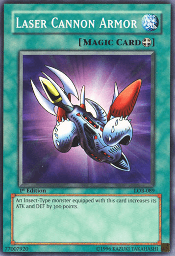 Laser Cannon Armor [LOB-089] Common - POKÉ JEUX